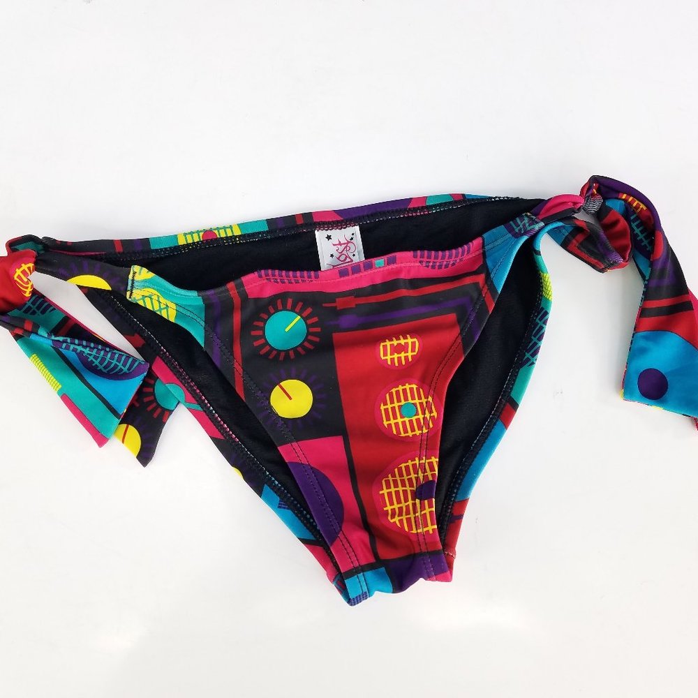 Beach Bikini by Lost Swimwear Low-Cut String Tie Sz Small